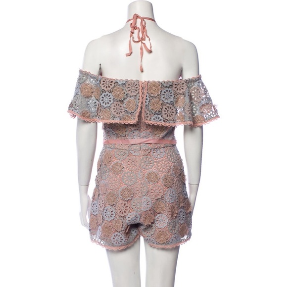 Alexis Lace Romper - Picture 11 of 11